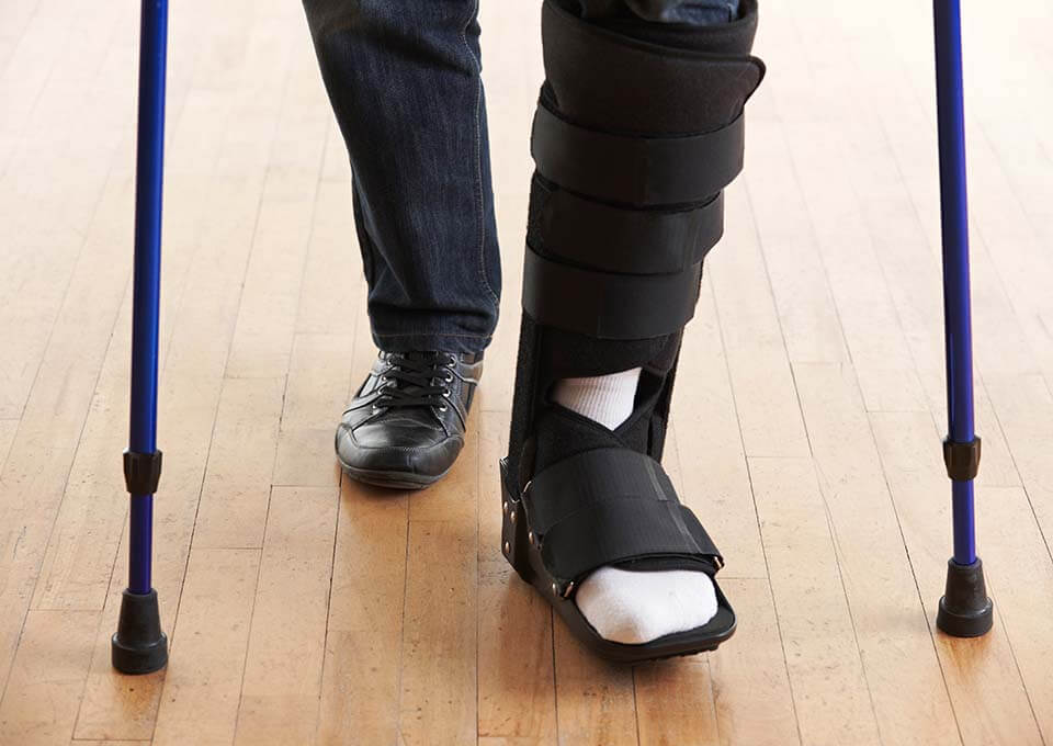 After leg Operation