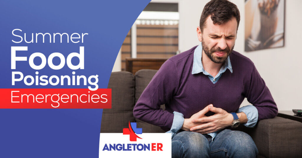 summer food poisoning emergencies angleton er